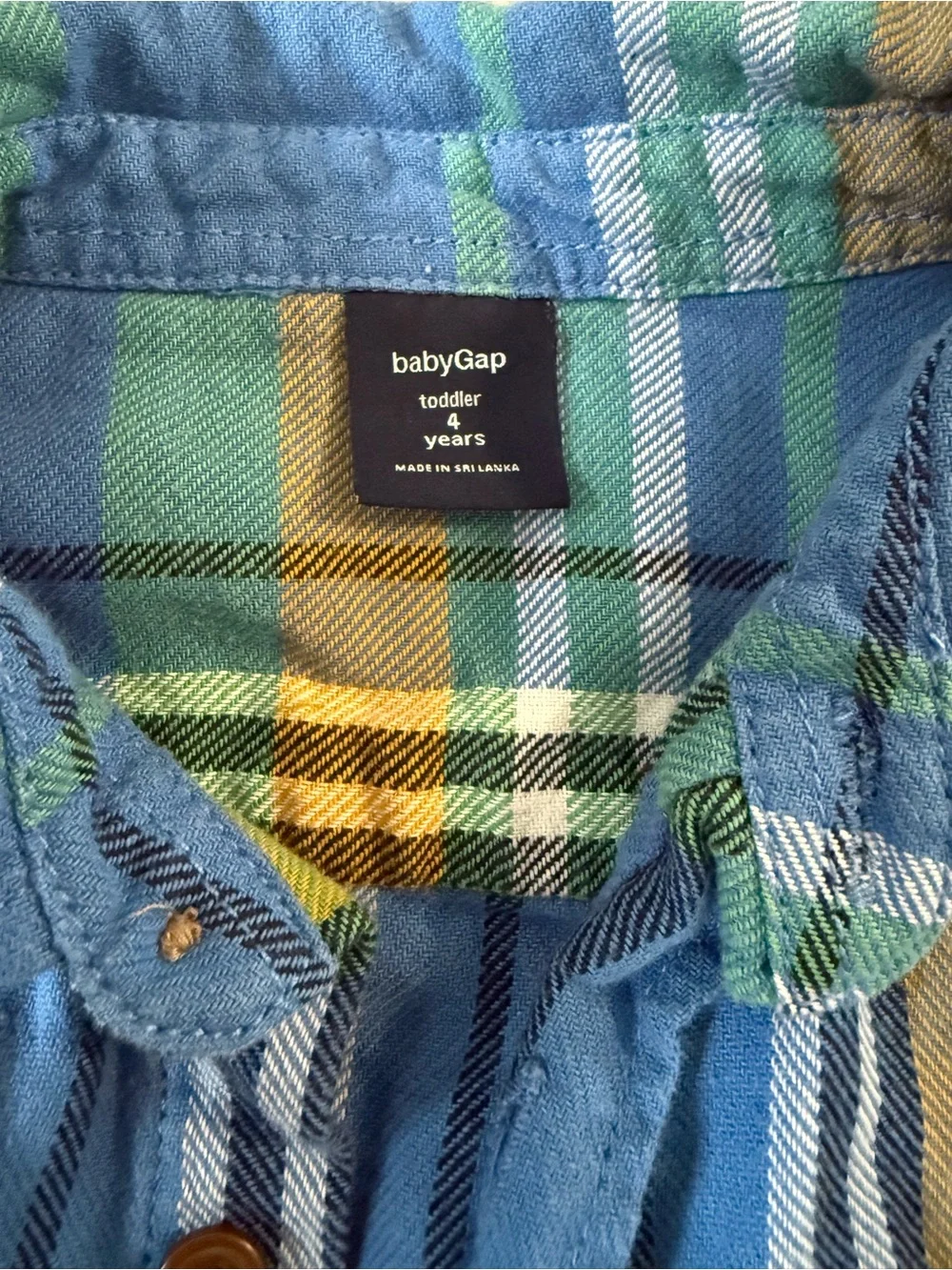 GAP classic button